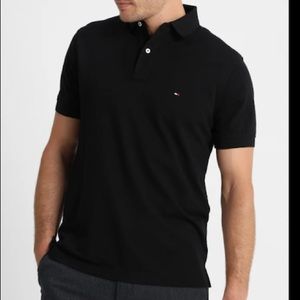 Tommy Hilfiger Black Polo Shirt